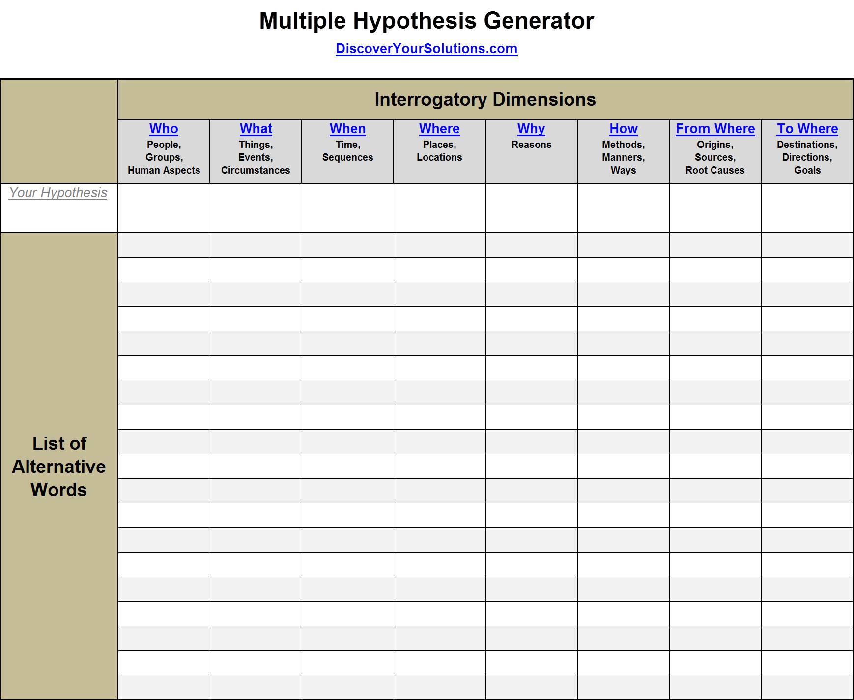 List Solver